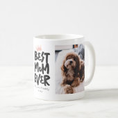 母の日の母最高のの写真 コーヒーマグカップ (正面右)