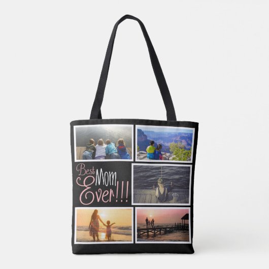 母の日の母最高のの写真 トートバッグ (裏面)
