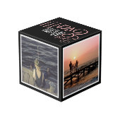 母の日の母最高のの写真 フォトキューブ (裏面アングル)