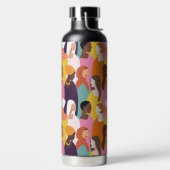 母の日の水びん ウォーターボトル (左面)