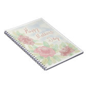 母の日の水色 ノートブック (右側)