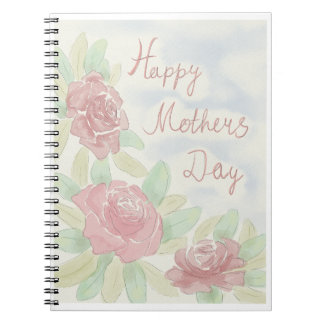 母の日の水色 ノートブック