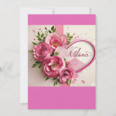 母の日の滞在 セーブザデート (正面)