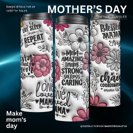 母の日の熱タンブラー タンブラー