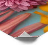 母の日の特別な挨拶オンライン+ポスター ポスター (角)