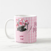 母の日の特別バラ コーヒーマグカップ (左)