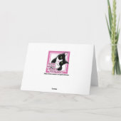 母の日の猫 カード (裏面)