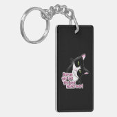 母の日の猫 キーホルダー (正面左)