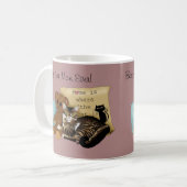 母の日の猫 コーヒーマグカップ (正面左)