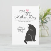 母の日の猫 シーズンカード (スタンド正面)