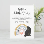 母の日の猫 シーズンカード (スタンド正面)