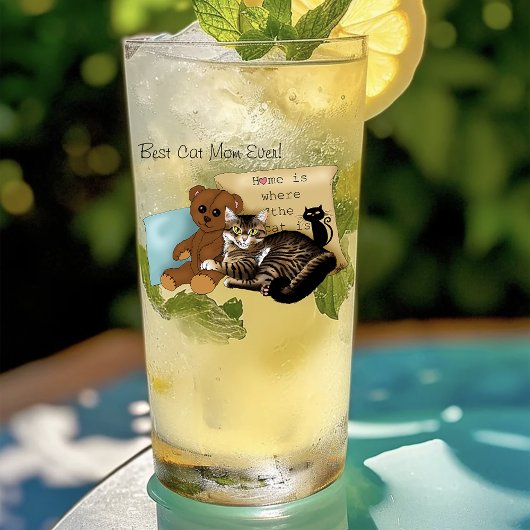 母の日の猫 タンブラーグラス