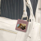 母の日の猫 缶バッジ