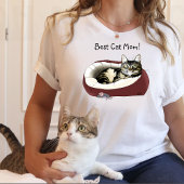 母の日の猫 Tシャツ