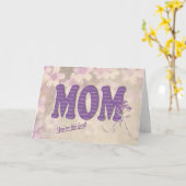 母の日の献上品 カード (黄色い花)