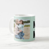 母の日の画像を印刷したマグカップ コーヒーマグカップ (正面左)