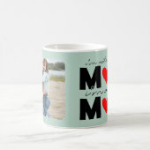 母の日の画像を印刷したマグカップ コーヒーマグカップ (中央)