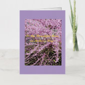 母の日の私の美しい母に、カード 箔グリーティングカード (正面)