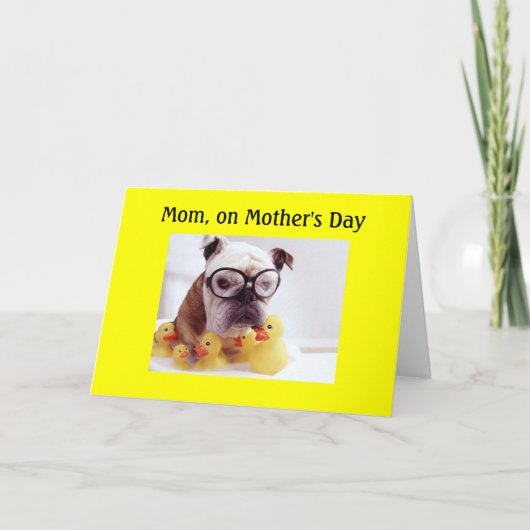 母の日の約束 カード (正面)