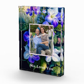 母の日の美しい水彩花 フォトブロック (右)