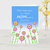 母の日の義妹の母の日の大事な行事 カード (黄色い花)