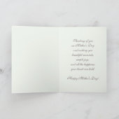 母の日の義理の娘 カード (内部)