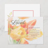 母の日の聖書の名言 ママに贈る シーズンカード (正面/裏面)