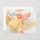 母の日の聖書の名言 愛 シーズンカード (正面/裏面)