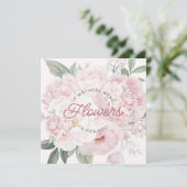 母の日の芍薬の花を選びます カード (スタンド正面)