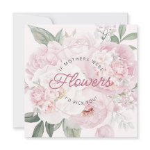 母の日の芍薬の花を選びます