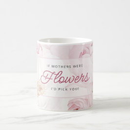 母の日の芍薬の花 あなたを選ぶ コーヒーマグカップ