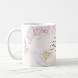母の日の芍薬の花 あなたを選ぶ コーヒーマグカップ