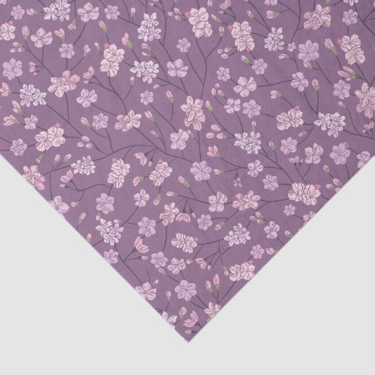 母の日の花が木の枝に咲く 薄葉紙 (詳細)