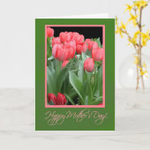 母の日の花のカード カード (黄色い花)