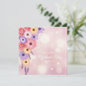 母の日の花のグリーティングカード シーズンカード (スタンド正面)