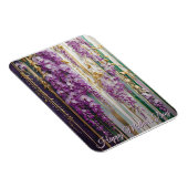 母の日の花咲く壁紙 紫藤の花 マグネット (右側)