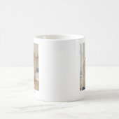 母の日の花嫁への感謝を込めた写真2枚の特別なマグカップ コーヒーマグカップ (中央)