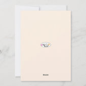 母の日の花束 シーズンカード (裏面)