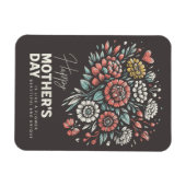 母の日の花束 マグネット (横)