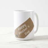 母の日の花柄マグカップ コーヒーマグカップ (正面右)