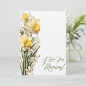 母の日の花水彩 シーズンカード (スタンド正面)