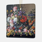 母の日の花瓶アート セラミックオーナメント (左)