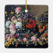 母の日の花瓶アート セラミックオーナメント (裏面)