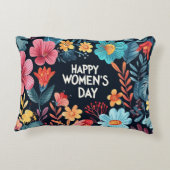 母の日の花 アクセントクッション (裏面)