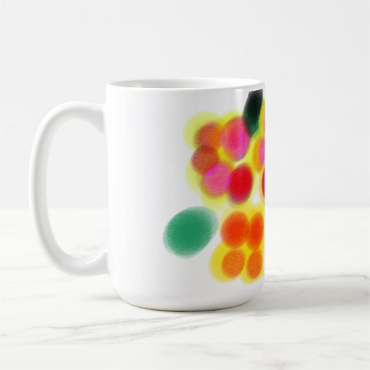 母の日の花 コーヒーマグカップ (左)