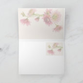 母の日の菊 カード (内部)