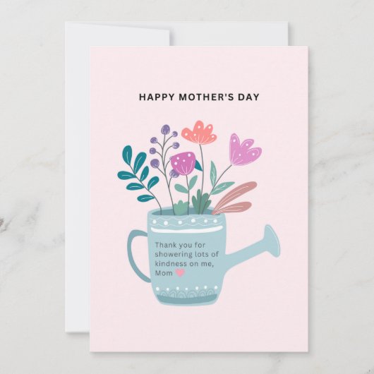 母の日の表現 シーズンカード (正面)