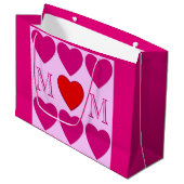 母の日の装飾 ラージペーパーバッグ (正面アングル)