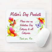 母の日の製品 マウスパッド (マウス)