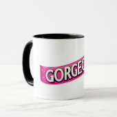 母の日の言葉「ゴージャス」 マグカップ (正面左)